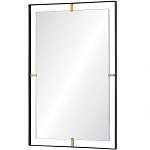 Зеркало прямоугольное в черной раме Gwendelyn варинант исполнения - 1 | Loft Concept в Ижевске