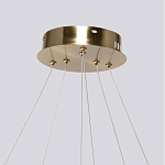 Люстра подвесная с двумя пересекающимися белыми светодиоидными кольцами Luke Lampco Tracer Lamp варинант исполнения - 9 | Loft Concept в Ижевске