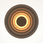 Бра круглое Soft Halo серый варинант исполнения - 2 | Loft Concept в Ижевске