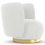 Кресло с обивкой букле Ambrose Boucle Armchair варинант исполнения - 3 | Loft Concept в Ижевске