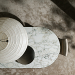 Дизайнерский рабочий стол из металла BLEVIO Table варинант исполнения - 7 | Loft Concept в Ижевске