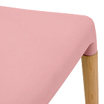 Пластиковый стул на ножках из массива бука Ferret Pink варинант исполнения - 7 | Loft Concept в Ижевске