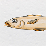 Плитка с узором Рыба Русалка варинант исполнения - 5 | Loft Concept в Ижевске