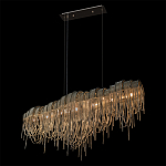 Люстра подвесная с металлическими дугами и длинными цепочками 115 см Atlantis Chain варинант исполнения - 14 | Loft Concept в Ижевске