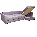 Диван трехместный раскладной Giorgio Sofa серый варинант исполнения - 3 | Loft Concept в Ижевске