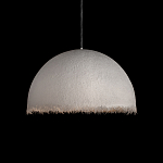 Подвесной светильник в форме купола белого цвета с ажурной бахромой Tactile Line варинант исполнения - 11 | Loft Concept в Ижевске