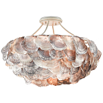 Потолочный светильник с каскадным абажуром из ракушек Sea Ravens варинант исполнения - 2 | Loft Concept в Ижевске