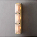 Бра из 3-х прямоугольных мраморных панелей Calling to Shine варинант исполнения - 4 | Loft Concept в Ижевске