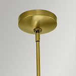 Подвесной светильник с прозрачным рифленым цилиндрическим плафоном Kichler варинант исполнения - 7 | Loft Concept в Ижевске