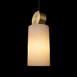 Подвесной светильник с цилиндрическим мраморным плафоном Marble square варинант исполнения - 6 | Loft Concept в Ижевске