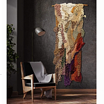 Тканый вручную абстрактный гобелен Коралловый риф Coral reef варинант исполнения - 3 | Loft Concept в Ижевске