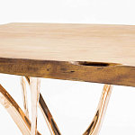 Обеденный стол прямоугольный с фигурными ножками G-table варинант исполнения - 1 | Loft Concept в Ижевске