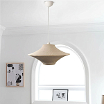 Подвесной вязаный бежевый светильник «Звезда Востока 01» варинант исполнения - 4 | Loft Concept в Ижевске