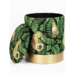 Пуф Leopards in the ferns варинант исполнения - 2 | Loft Concept в Ижевске
