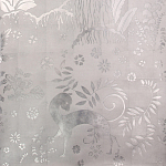 Обои ручная роспись в стиле Арт-деко Rateau Bas Relief on Tarnished Silver gilded paper варинант исполнения - 2 | Loft Concept в Ижевске