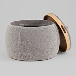 Пуф-трансформер Люкке с крышкой серый варинант исполнения - 5 | Loft Concept в Ижевске