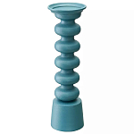 Подсвечник фигурный голубой Bright Accent 33 см варинант исполнения - 1 | Loft Concept в Ижевске