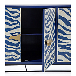 Буфет в гостиную с инкрустацией Bone Inlay Deco Sideboard - Orleans ZEBRA варинант исполнения - 2 | Loft Concept в Ижевске