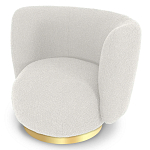 Кресло с обивкой букле Ambrose Boucle Armchair варинант исполнения - 7 | Loft Concept в Ижевске