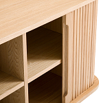 Длинный низкий буфет с 2-мя раздвижными дверцами Toinette Light Cupboard варинант исполнения - 5 | Loft Concept в Ижевске