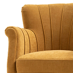 Кресло велюровое на ножках из массива ясеня Jessie Armchair варинант исполнения - 5 | Loft Concept в Ижевске