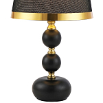 Настольная лампа с абажуром Altera Lampshade Black Gold Table Lamp варинант исполнения - 3 | Loft Concept в Ижевске