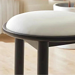 Дизайнерский стул из массива дерева с круглой спинкой Infinitude варинант исполнения - 2 | Loft Concept в Ижевске