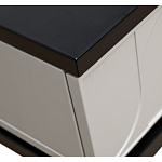 Тумбочка прикроватная с ящиком черно-серого цвета Noble Nightstand варинант исполнения - 5 | Loft Concept в Ижевске