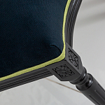 Стул чёрный из натурального бука с изображением птица в саду Blooming Magnolias варинант исполнения - 4 | Loft Concept в Ижевске