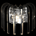 Бра цвета никель с изогнутыми хрустальными элементами Radiant Ribbons варинант исполнения - 3 | Loft Concept в Ижевске