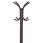 Вешалка напольная коричневая с 4-мя металлическими крючками Noble Branches варинант исполнения - 2 | Loft Concept в Ижевске