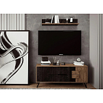 Полка навесная открытая Stone Effect варинант исполнения - 2 | Loft Concept в Ижевске