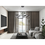 Люстра подвесная светодиодная в виде волнообразной ленты Ribbon Vortex варинант исполнения - 13 | Loft Concept в Ижевске