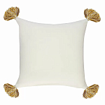 Чехол на подушку с кисточками и вышивкой птиц Ethnic mix Birds Square варинант исполнения - 4 | Loft Concept в Ижевске