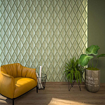 Гипсовая 3D панель с принтографией PM-102 варинант исполнения - 2 | Loft Concept в Ижевске