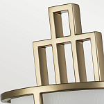 Бра с геометрическим каркасом и матовым белым цилиндрическим плафоном Feiss варинант исполнения - 5 | Loft Concept в Ижевске