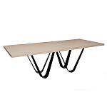 Стол обеденный на изогнутых ножках Consonance варинант исполнения - 2 | Loft Concept в Ижевске