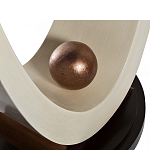 Консоль на полукруглой основе Stylish Pearl варинант исполнения - 3 | Loft Concept в Ижевске