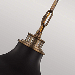 Подвесной светильник с круглым белым плафоном в индустриальном стиле Feiss варинант исполнения - 4 | Loft Concept в Ижевске