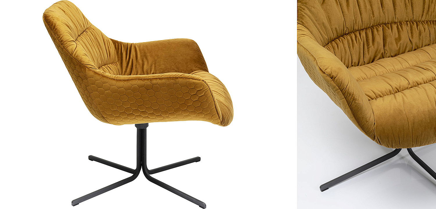 Кресло вращающееся Yellow Honeycomb - Loft-Concept в Ижевске