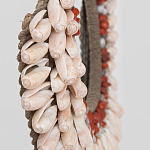 Этническое ожерелье из ракушек и бус Aboriginal Ethnic Necklace Beige Red варинант исполнения - 2 | Loft Concept в Ижевске