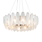 Люстра Mont Saint-Michel Золотая с Рельефным Стеклом варинант исполнения - 2 | Loft Concept в Ижевске