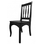 Стул черный из массива березы без подлокотников Vintage варинант исполнения - 2 | Loft Concept в Ижевске