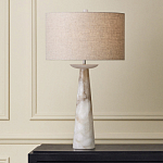 Настольная лампа на конусовидном корпусе с чашей и с тканевым абажуром Daydreaming варинант исполнения - 4 | Loft Concept в Ижевске