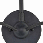 Бра настенное черное с 2-мя лампами Candle Sleeves варинант исполнения - 1 | Loft Concept в Ижевске