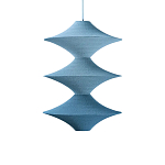 Подвесной вязаный голубой светильник «Звезда Востока 03» варинант исполнения - 2 | Loft Concept в Ижевске