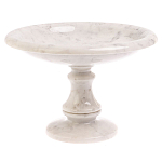 Фруктовница большая из натурального камня Мрамор Белый Natural Stone Fruit Bowls варинант исполнения - 1 | Loft Concept в Ижевске