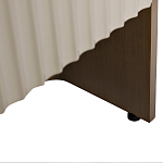 Тумба под телевизор серая с мраморной столешницей Uniqueness Marble варинант исполнения - 8 | Loft Concept в Ижевске