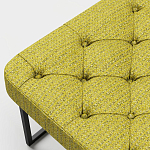 Мебельная ткань Шенилл горчичный цвет 142 см T4-62 варинант исполнения - 6 | Loft Concept в Ижевске