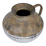 Ваза металлическая с ручкой Bygone Era варинант исполнения - 2 | Loft Concept в Ижевске